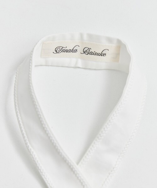 tanakadaisuke（タナカダイスケ）の「【tanakadaisuke/タナカダイスケ】《STUDIOUS別注》crystal bijou neckchief/ボウタイ/別注カラー（バンダナ/スカーフ・レディース・ブラック/ホワイト・FREE）」の12枚目の写真