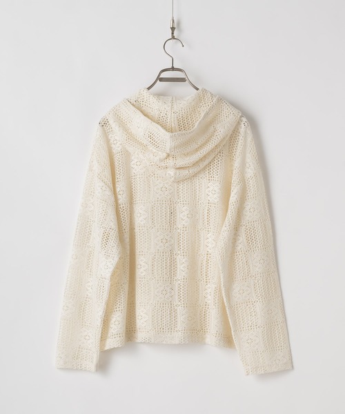 【Casper John】 Lace parka/レースパーカー セール】Lace parka/レースパーカー(パーカー)|Casper John