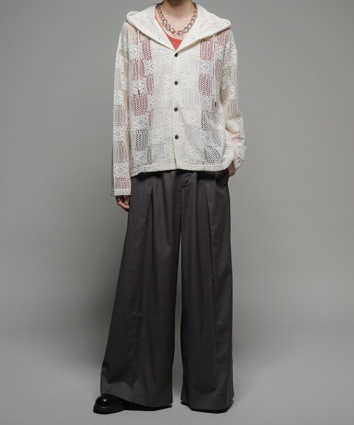 【Casper John】 Lace parka/レースパーカー Lace parka/レースパーカー（パーカー）｜Casper John