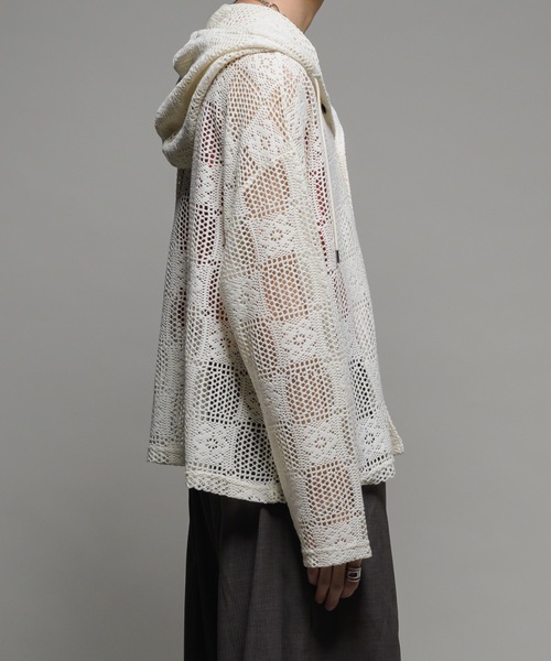 【Casper John】 Lace parka/レースパーカー セール】Lace parka/レースパーカー（パーカー）｜Casper John