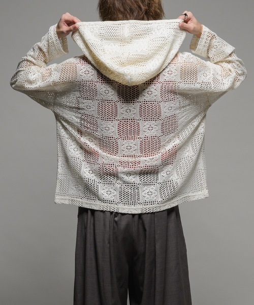 Lace parka/レースパーカー（パーカー）｜Casper John