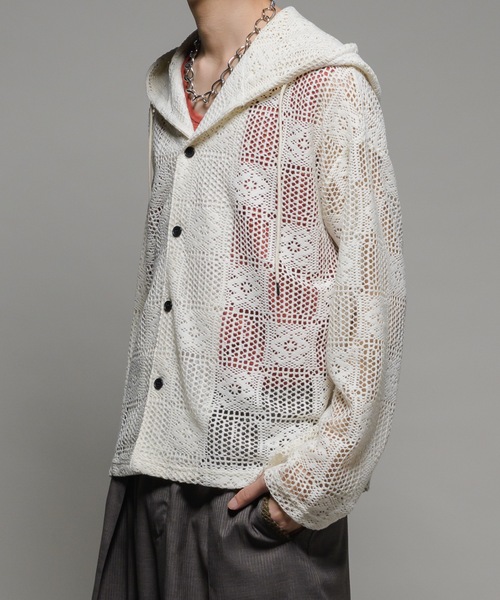Lace parka/レースパーカー（パーカー）｜Casper John