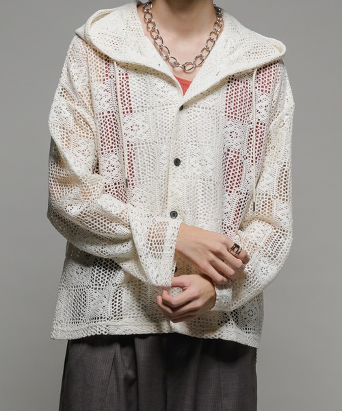 【Casper John】 Lace parka/レースパーカー Lace parka/レースパーカー（パーカー）｜Casper John