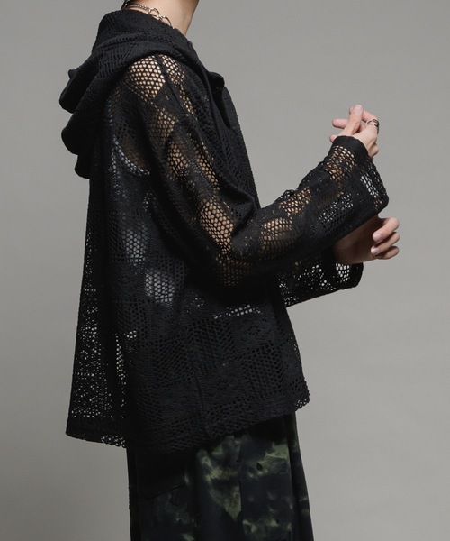 【Casper John】 Lace parka/レースパーカー Lace parka/レースパーカー（パーカー）｜Casper John