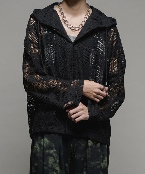 【Casper John】 Lace parka/レースパーカー Lace parka/レースパーカー(パーカー)|Casper John