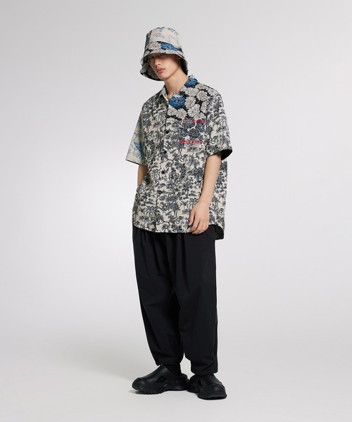 JNBY（ジェーエヌビーワイ）の「Floating Floral-jacquard Bucket Hat / バケットハット（ハット・メンズ・ブルー・ONE SIZE）」の6枚目の写真
