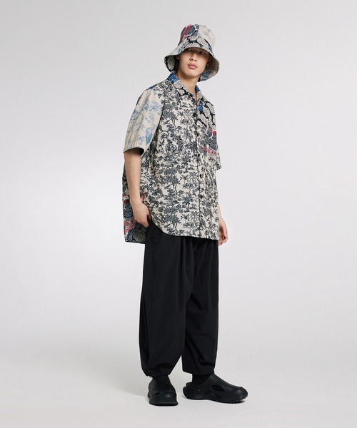 JNBY（ジェーエヌビーワイ）の「Floating Floral-jacquard Bucket Hat / バケットハット（ハット・メンズ・ブルー・ONE SIZE）」の7枚目の写真