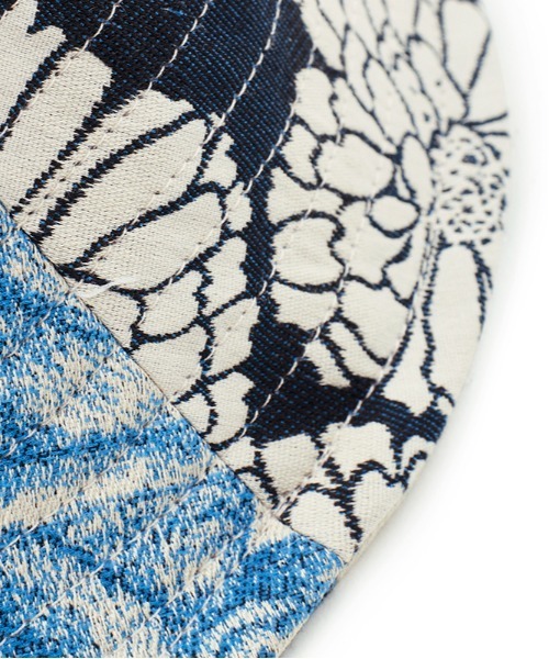 JNBY（ジェーエヌビーワイ）の「Floating Floral-jacquard Bucket Hat / バケットハット（ハット・メンズ・ブルー・ONE SIZE）」の11枚目の写真