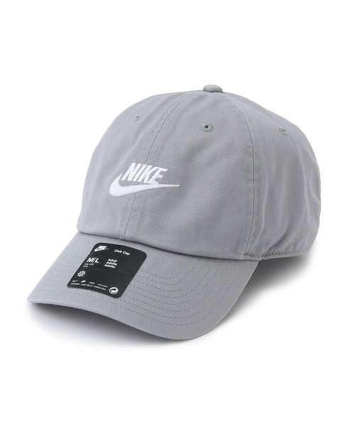 NIKE（ナイキ）の「【NIKE】ナイキ クラブ アンストラクチャード フォーチュラ ウッシュ キャップ（キャップ・レディース・ネイビー/グレー/ピンク/ベージュ系その他2/ホワイト/ブラック・FREE）」の4枚目の写真