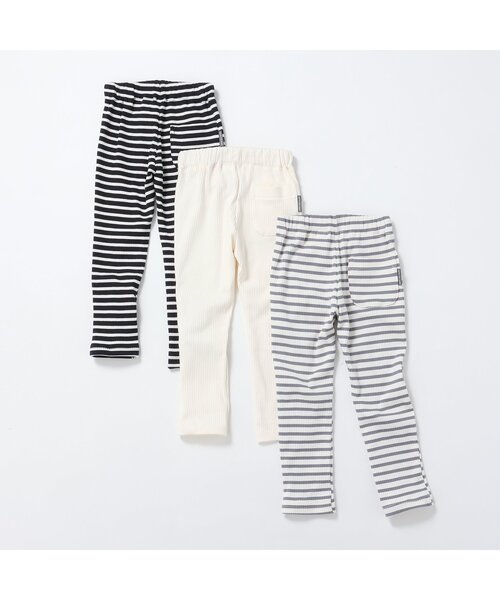 apres les cours（アプレレクール）の「リブレギンス/7days Style pants（レギンス/スパッツ・キッズ・グレー/ブラック/アイボリー・80/120/110/100/90/130）」の17枚目の写真