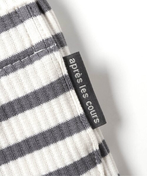 apres les cours（アプレレクール）の「リブレギンス/7days Style pants（レギンス/スパッツ・キッズ・グレー/ブラック/アイボリー・80/120/110/100/90/130）」の8枚目の写真