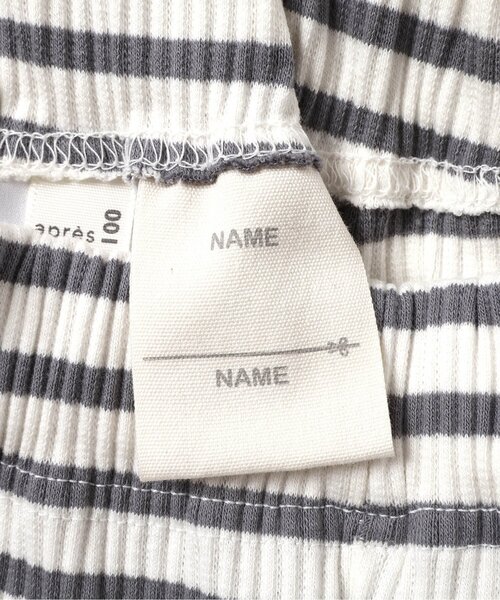 apres les cours（アプレレクール）の「リブレギンス/7days Style pants（レギンス/スパッツ・キッズ・グレー/ブラック/アイボリー・80/120/110/100/90/130）」の6枚目の写真