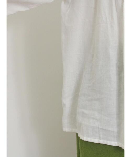 Samansa Mos2（サマンサ モスモス）の「レースラウンド切替ブラウス（シャツ/ブラウス・レディース・ブラック/オフホワイト/グレー・F）」の21枚目の写真