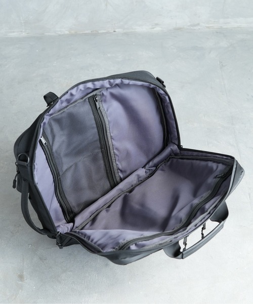 Siffler(シフレ)の「【HAPITAS PLUS/ハピタスプラス】 撥水 軽量 A4対応 3wayビジネスバッグ(バックパック/リュック・メンズ・ブラック/グレー・FREE)」の19枚目の写真