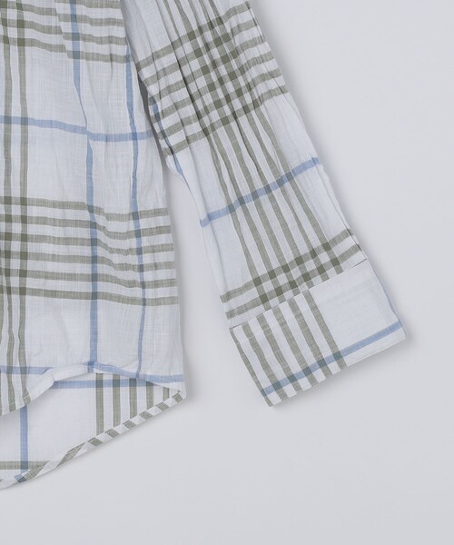 SHIPS（シップス）の「SHIPS: BEZ ウォッシュド チェック ロングスリーブ シャツ（シャツ/ブラウス・メンズ・ライトグリーン/ライトブルー/ベージュ・LARGE/MEDIUM/SMALL/X-LARGE）」の22枚目の写真