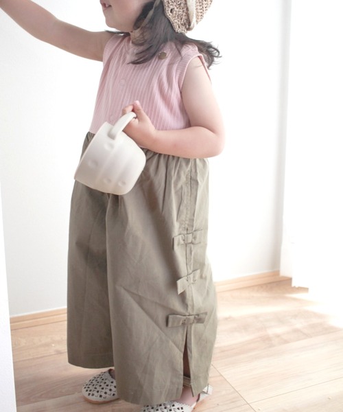MAKE YOUR DAY（メイクユアデイ）の「ドッキングサロペット■80～140cm（サロペット/オーバーオール・キッズ・イエロー/カーキ・80/120/110/90/140/130/100）」の16枚目の写真