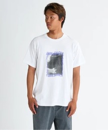 QS SUNRISE BOWL ST /クイックシルバーフロントプリント半袖Tシャツ