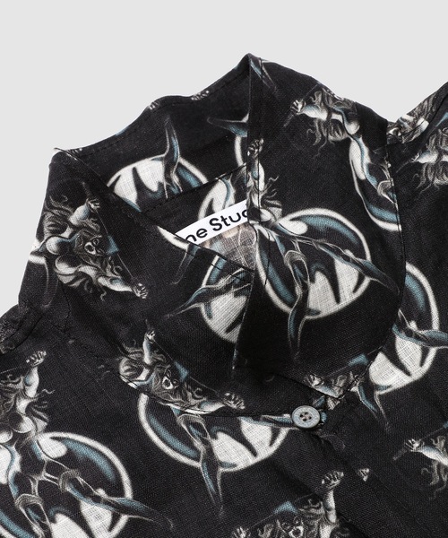 Acne Studios(アクネストゥディオズ)の「FN-MN-SHIR000862(シャツ/ブラウス・メンズ・ブラック・46/48)」の3枚目の写真