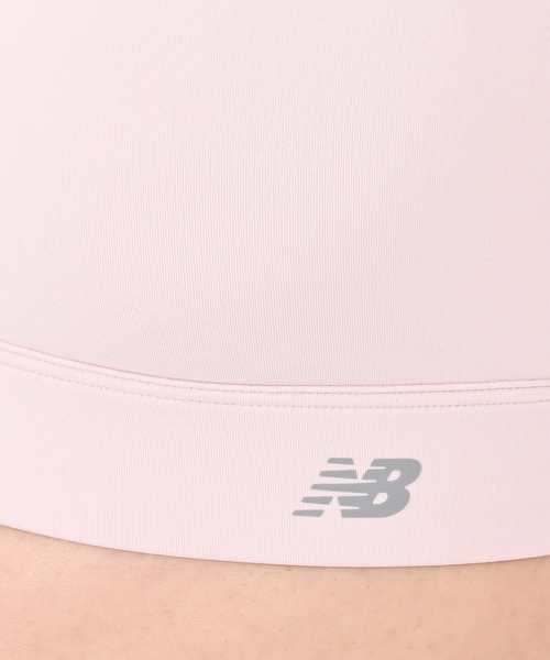 NEW BALANCE（ニューバランス）の「NB Essential ヨガブラ（ブラジャー・レディース・スモークピンク・LARGE/MEDIUM/SMALL）」の4枚目の写真