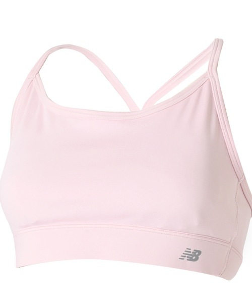 NEW BALANCE（ニューバランス）の「NB Essential ヨガブラ（ブラジャー・レディース・スモークピンク・LARGE/MEDIUM/SMALL）」の5枚目の写真