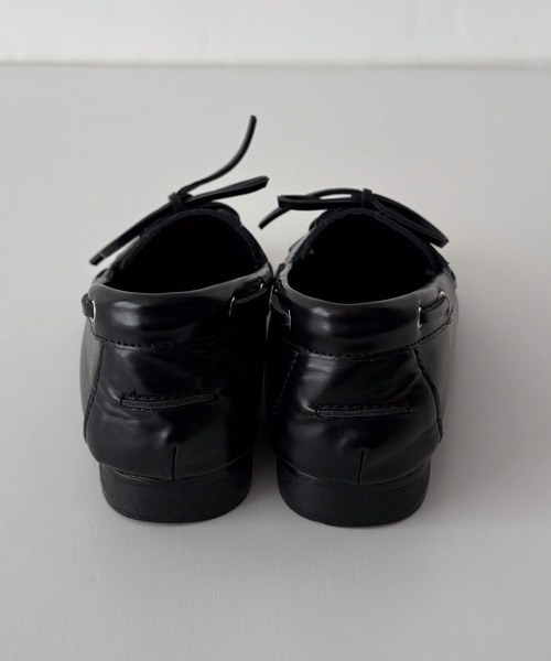 CANAL JEAN（キャナルジーン）の「El mar　デッキシューズ（モカシン/デッキシューズ・レディース・ブラウン/ブラック・23.5/24/24.5/25）」の13枚目の写真