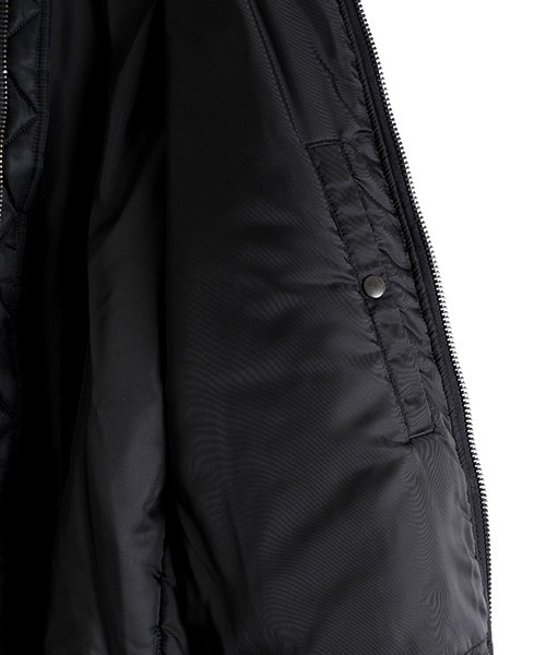 marka（マーカ）の「marka / マーカ：ABSTRACT MOD. MA-1 - ARKnets × PARKING exclusive -：M25E-33BL01C[COR]（MA-1・メンズ・ブラック・2(M)/1(S)）」の2枚目の写真