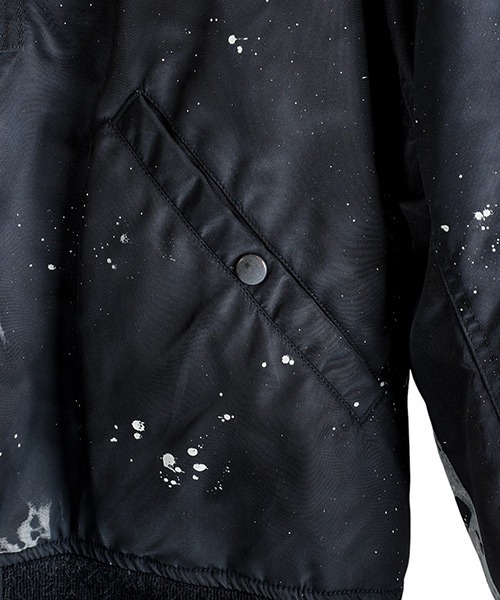 marka（マーカ）の「marka / マーカ：ABSTRACT MOD. MA-1 - ARKnets × PARKING exclusive -：M25E-33BL01C[COR]（MA-1・メンズ・ブラック・2(M)/1(S)）」の13枚目の写真