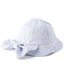 Ampersand | ベビー リボン日よけ付きレースハット(ハット)