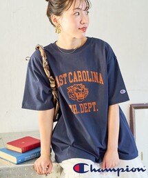 Champion Freak’s store 別注 フリル切り替えTシャツ 新品 FREAK'S STORE（フリークスストア）の「限定展開 Champion