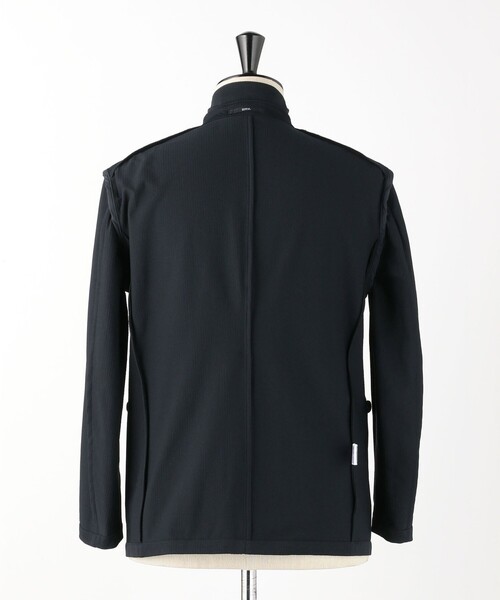 EDWIN（エドウィン）の「＜EDWIN＞デニスラ ROOMY 2B サッカー ジャケット（テーラードジャケット・メンズ・ブラック/ネイビー・M/S/L）」の14枚目の写真