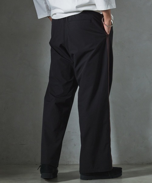 JOURNAL STANDARD relume（ジャーナルスタンダード　レリューム）の「【ZOZO限定】サイドラインパンツ（その他パンツ・メンズ・ネイビー/ベージュ/ブラック・XS/S/M/L/XL）」の4枚目の写真