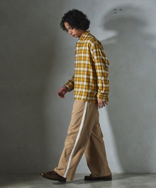 JOURNAL STANDARD relume（ジャーナルスタンダード　レリューム）の「【ZOZO限定】サイドラインパンツ（その他パンツ・メンズ・ネイビー/ベージュ/ブラック・XS/S/M/L/XL）」の10枚目の写真