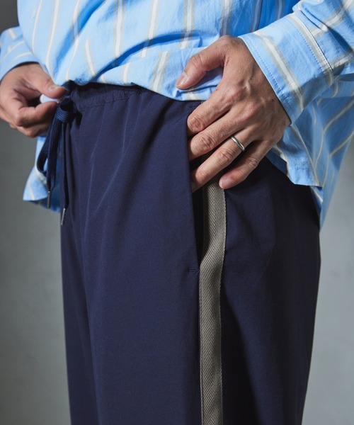 JOURNAL STANDARD relume（ジャーナルスタンダード　レリューム）の「【ZOZO限定】サイドラインパンツ（その他パンツ・メンズ・ネイビー/ベージュ/ブラック・XS/S/M/L/XL）」の16枚目の写真