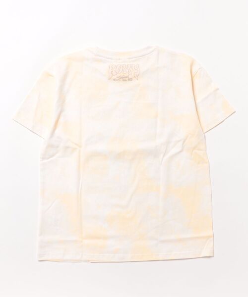 ROXY（ロキシー）の「MINI SURFING HORIZON /ロキシーキッズオーバーサイズシルエット半袖Tシャツ（Tシャツ/カットソー・キッズ・イエロー/ホワイト/ピンク・140/150/130/120）」の7枚目の写真
