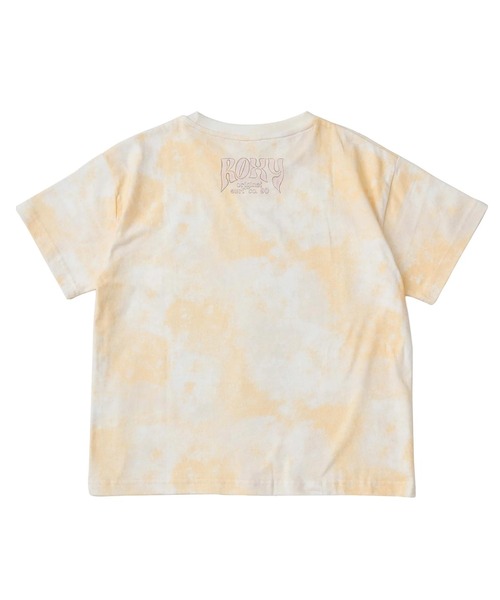ROXY（ロキシー）の「MINI SURFING HORIZON /ロキシーキッズオーバーサイズシルエット半袖Tシャツ（Tシャツ/カットソー・キッズ・イエロー/ホワイト/ピンク・140/150/130/120）」の5枚目の写真