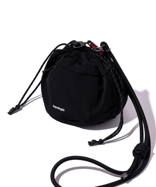 Topologie（トポロジー）の「Topologie /  REVERSIBLE BUCKET（ハンドバッグ・レディース・ブラック/オリーブ/レッド・ONE SIZE）」の2枚目の写真