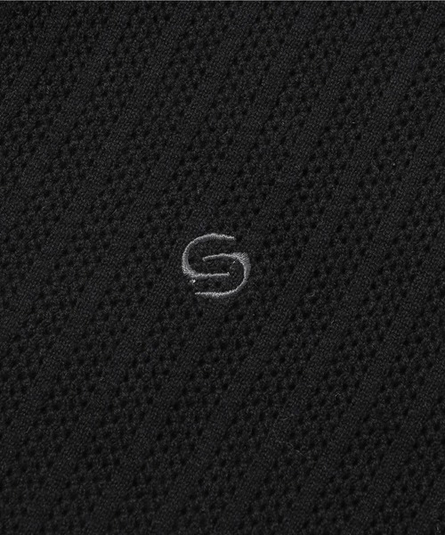 SILAS（サイラス）の「S/S KNIT SHIRT（シャツ/ブラウス・メンズ・ブラック/ホワイト・M/L）」の11枚目の写真