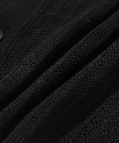 SILAS（サイラス）の「S/S KNIT SHIRT（シャツ/ブラウス・メンズ・ブラック/ホワイト・M/L）」の13枚目の写真