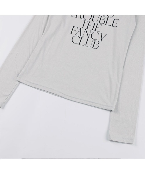 【FANCY CLUB】WE MAKES TROUBLE LONG SLEEVE★韓国人気★追跡付 FANCY CLUB（ファンシークラブ）の「【FANCY CLUB】WE MAKES