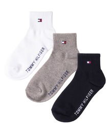 TOMMY HILFIGER(g~[qtBK[)́yECʒzTOMMY HILFIGER/g~[qtBK[ uh S C RۖhL Ԃ V[g\bNX 3Zbg 19cm 20cm 21cm 22cm 23cm(\bNX/C)