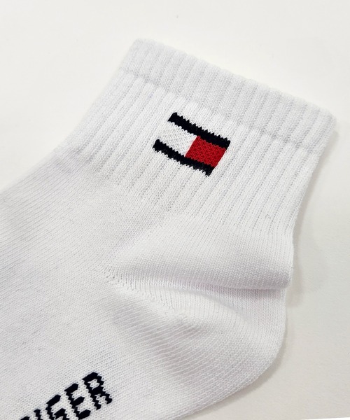 TOMMY HILFIGER(トミーヒルフィガー)の「【EC別注】TOMMY HILFIGER/トミーヒルフィガー ブランド ロゴ 靴下 抗菌防臭 くるぶし上 ショートソックス 3足セット 19cm 20cm 21cm 22cm 23cm(ソックス/靴下・キッズ・その他1/その他2/その他3/ホワイト/ブラック/ホワイト系1/その他4/その他5・19-21cm/21-23cm)」の18枚目の写真
