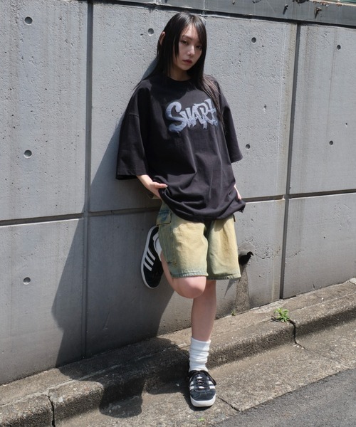 WEGO(ウィゴー)の「WEGO/イージーバギーデニムカーゴショーツ(デニムパンツ・メンズ・ブラック系2/ブラック系3/スカイブルー・SMALL/MEDIUM/LARGE)」の20枚目の写真