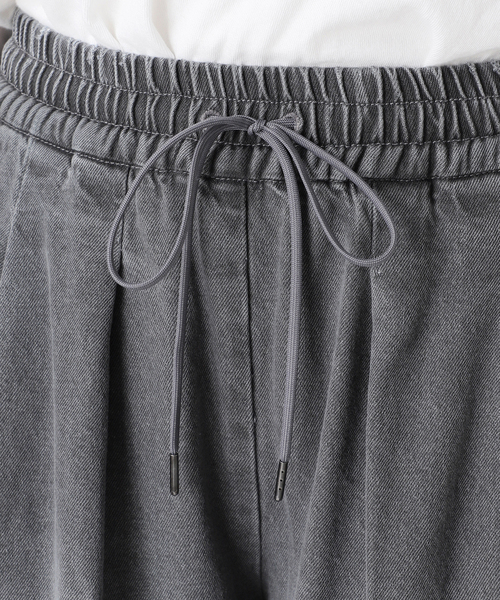 C/R デニムワイドギャザー（デニムパンツ）｜JOURNAL STANDARD relume