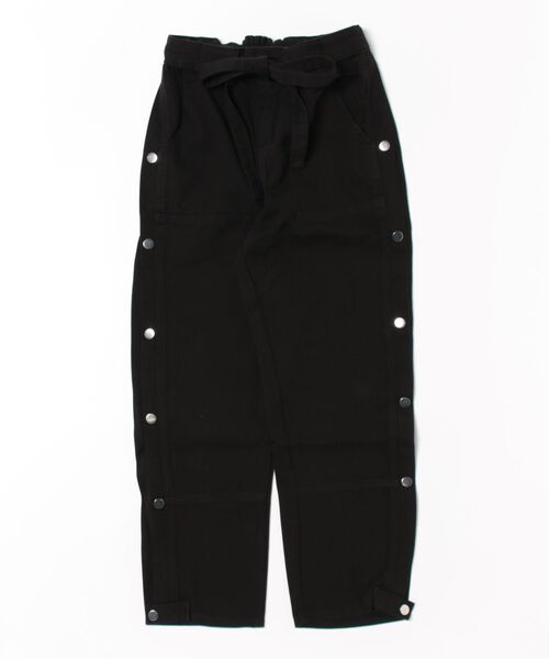 VIBGYOR(ヴィブジョー)の「【Chilli Chilli CLUB】サイドボタンワイドデニム(MA)(デニムパンツ・メンズ・ブラック/ブルー・FREE)」の1枚目の写真