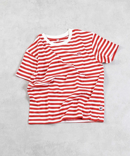 LSP WOW（エルエスピーワオ）の「【LSP WOW!】マイニチワッペンボーダーTee（Tシャツ/カットソー・キッズ・ベージュ/レッド/ブラウン/グリーン/イエロー/ネイビー/ピンク/ブラック/ブルー/グレー・120/110/100/90/80/130）」の10枚目の写真