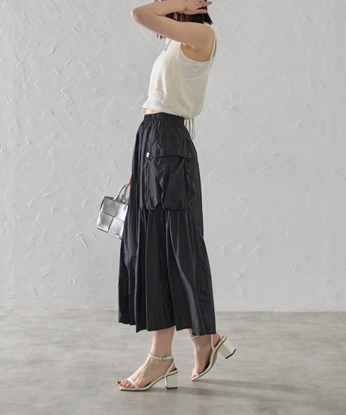 each（イーチ）の「【前後2WAY】もこもこレイヤードビスチェ（その他トップス・レディース・ホワイト/ブラウン/ネイビー・FREE）」の18枚目の写真