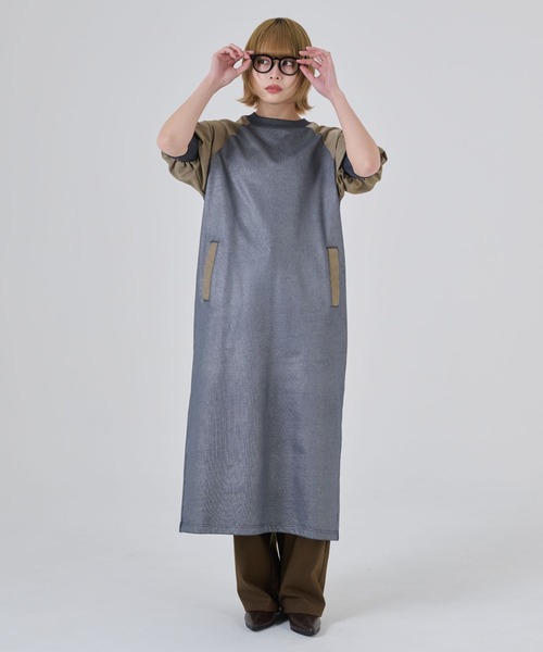 THEODORIC.dy（セオドリックディ）の「MA-1切替ワンピース / MA-1 Wind