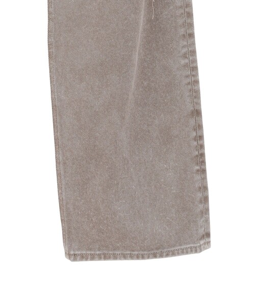 CLANE（クラネ）の「【CLANE/クラネ】SLASH CUT DENIM PANTS/スラッシュカットデニムパンツ（デニムパンツ・レディース・ベージュ/ダークインディゴブルー・0/1）」の6枚目の写真