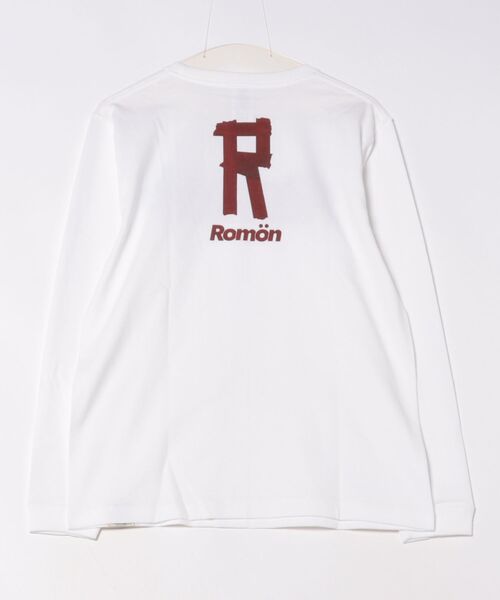 Romon(ロマン)の「Romon Heavy Weight L/S T-shirts(Tシャツ/カットソー・レディース・ブラック/ホワイト・L/M/S/XL)」の8枚目の写真