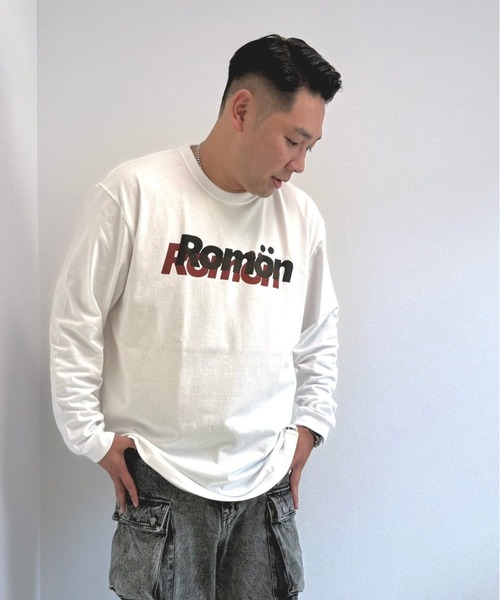 tシャツ Romon Heavy Weight L/S T-shirts レディース メンズ Romon Heavy Weight L/S T-shirts（Tシャツ/カットソー）｜Romon